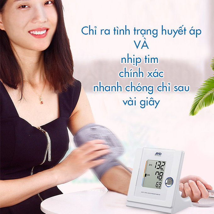 Máy đo huyết áp bắp tay điện tử AND UA-851